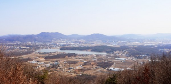 17번국도가 관통하는 원삼면 백암변 일대.jpg
