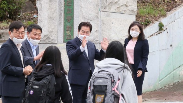 고등학교 3학년 개학에 따른 방역현황 점검 및 간담회 (3).JPG