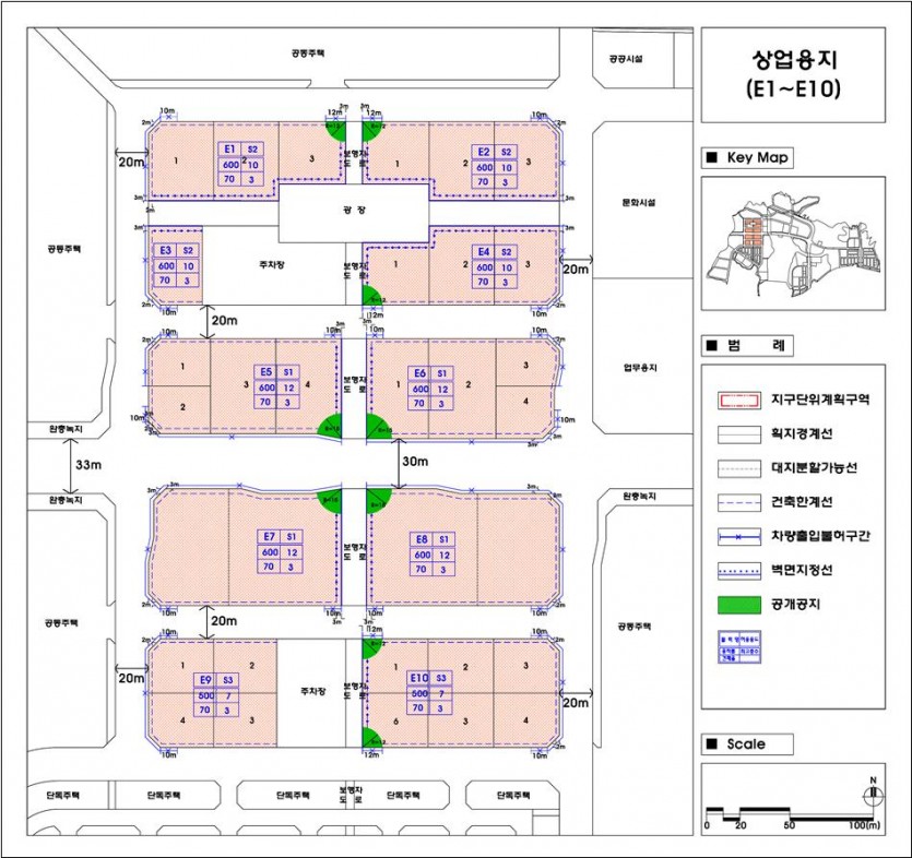 흥덕지구 상업용지 지구단위계획도.jpg